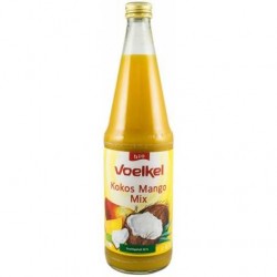 Suc de cocos si mango, eco-bio, 700ml - Voelkel - www.naturasanat.ro