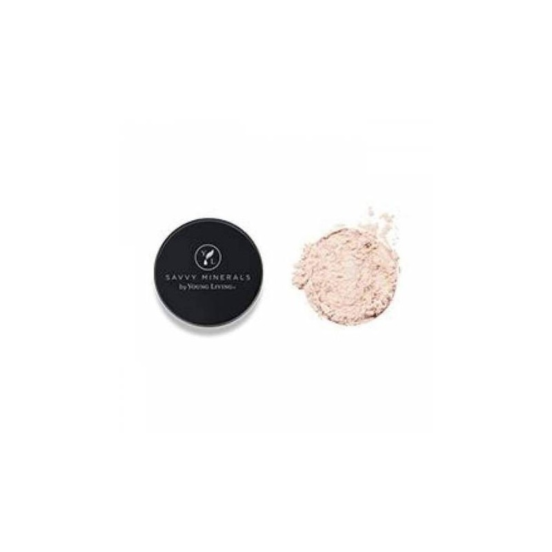 Fond de ten pudra mineral Savvy Minerals Foundation Powder 100 Cool - www.naturasanat.ro