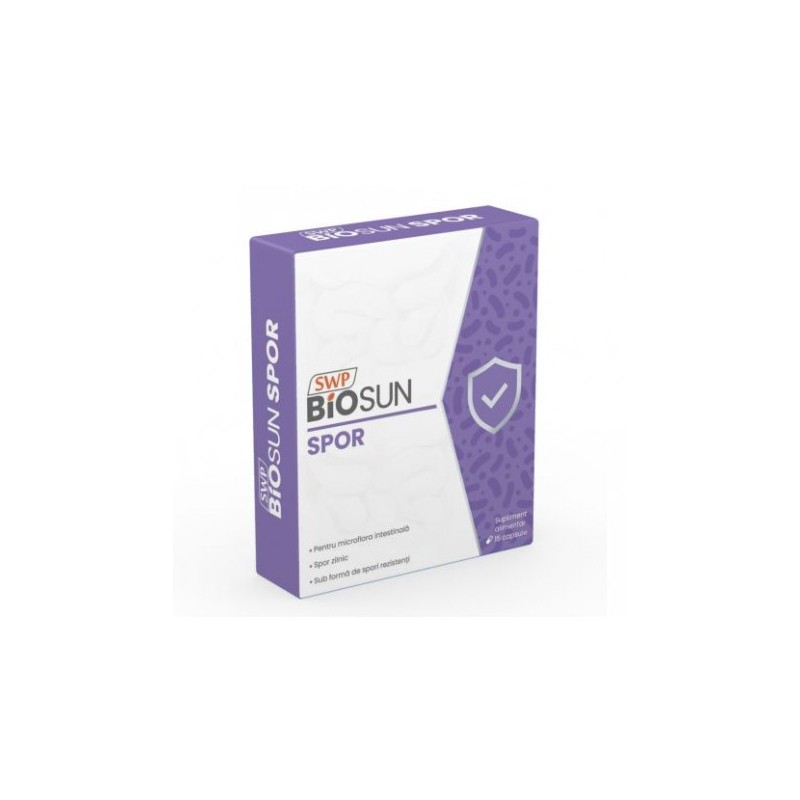 Probiotic Spor Sun 15cps, Sun Wave Pharma - www.naturasanat.ro