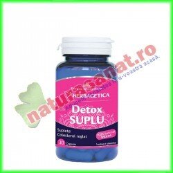 Detox Suplu 30 capsule - Herbagetica - www.naturasanat.ro
