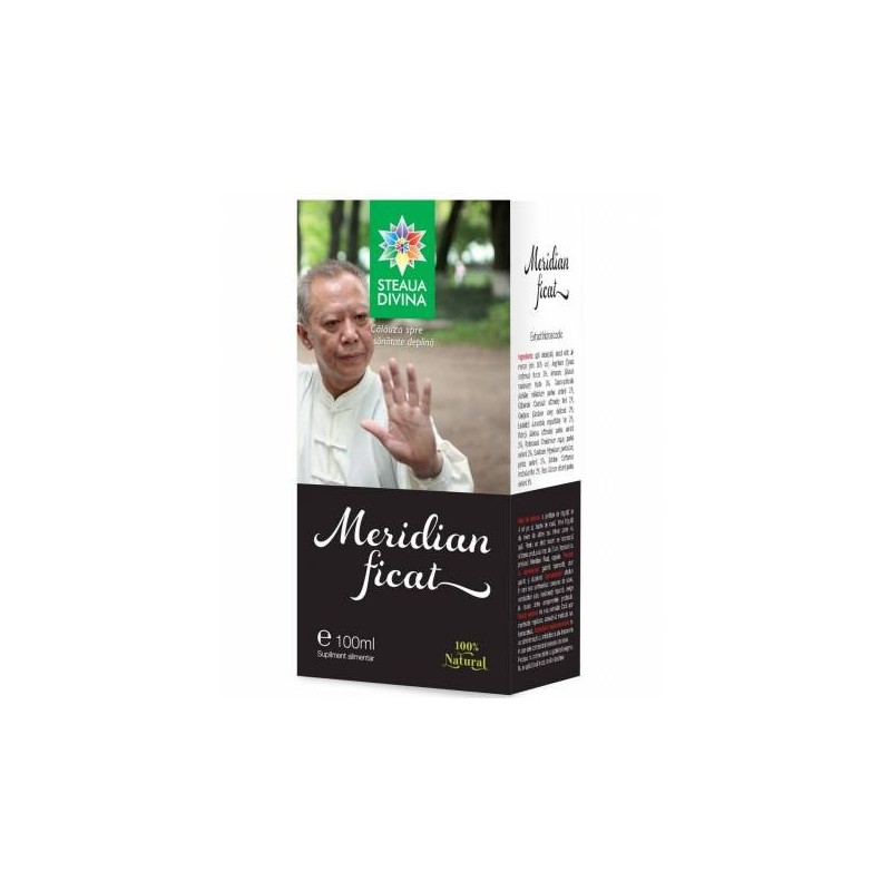 MERIDIAN FICAT TINCTURA 100ml, Steaua Divina - www.naturasanat.ro