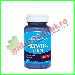 Hepatic Stem 30 capsule - Herbagetica - www.naturasanat.ro