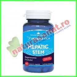 Hepatic Stem 60 capsule - Herbagetica - www.naturasanat.ro