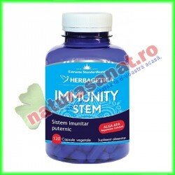 Immunity Stem 120 capsule - Herbagetica - www.naturasanat.ro