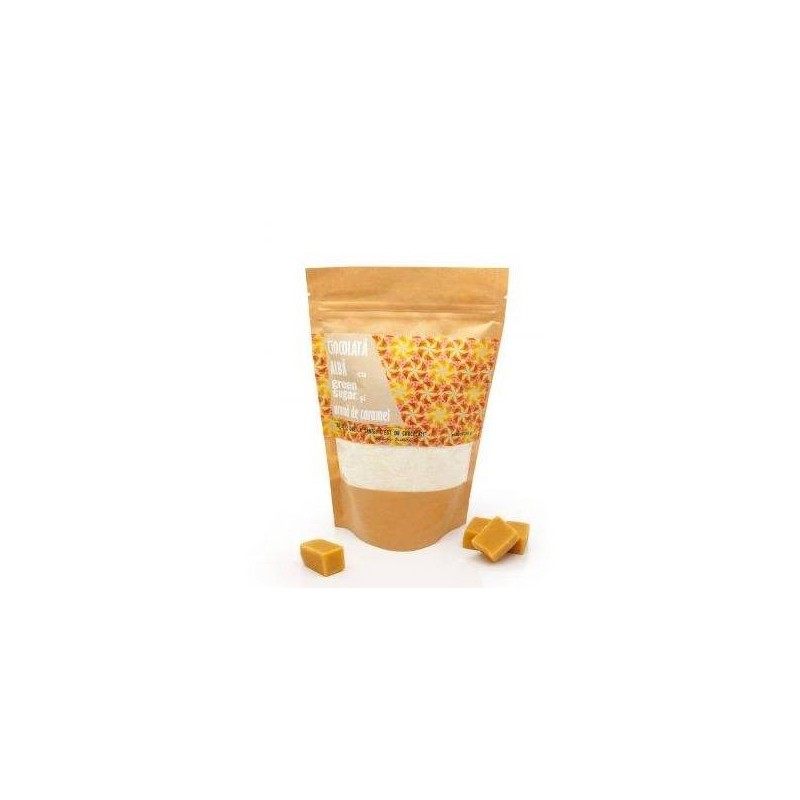 CIOCOLATA CALDA ALBA GREEN SUGAR SI CARAMEL 250g, Remedia - www.naturasanat.ro