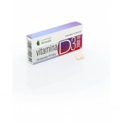 VITAMINA D3 2000ui 30cpr, Remedia - www.naturasanat.ro