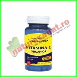 Vitamina C Organica 30 capsule - Herbagetica - www.naturasanat.ro