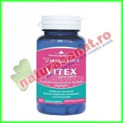 Vitex 60 capsule - Herbagetica - www.naturasanat.ro