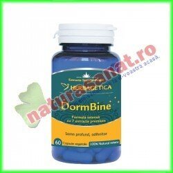 DormBine 60 capsule - Herbagetica - www.naturasanat.ro
