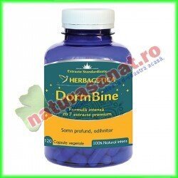 DormBine 120 capsule - Herbagetica - www.naturasanat.ro