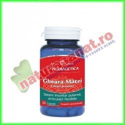 Gheara Matei Extract 30 capsule - Herbagetica - www.naturasanat.ro