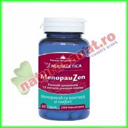 MenopauZen 60 capsule - Herbagetica - www.naturasanat.ro