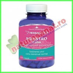 Menstrocalm 120 capsule - Herbagetica - www.naturasanat.ro