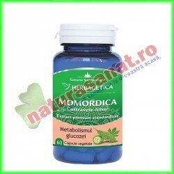 Momordica (Castravetele-amar) 60 capsule - Herbagetica - www.naturasanat.ro
