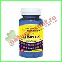 Super Complex 60 capsule - Herbagetica - www.naturasanat.ro