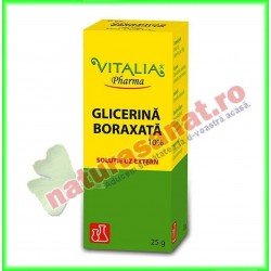 Glicerina Boraxata 10 % 25 g - Vitalia Pharma