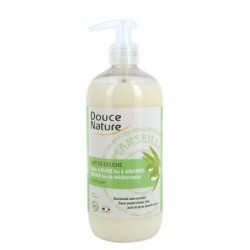 Gel de dus cu sapun de marsilia si migdale dulci, 500ml - Douce Nature - www.naturasanat.ro