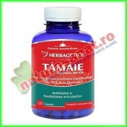 Tamaie (Boswellia serrata) 120 capsule - Herbagetica - www.naturasanat.ro