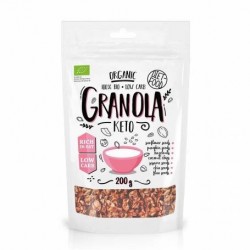 Granola bio Keto, eco-bio, 200g - Diet Food - www.naturasanat.ro