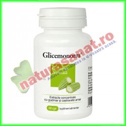 Glicemonorm 60 comprimate - Dacia Plant - www.naturasanat.ro