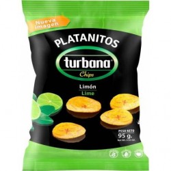Chipsuri de plantan verde cu lamaie, 95g Juan Valdez - www.naturasanat.ro