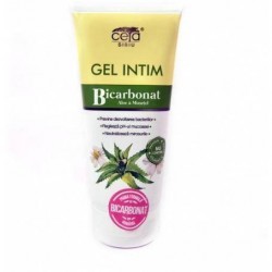Gel intim cu bicarbonat, aloe, galbenele, musetel, 200 ml, Ceta Sibiu - www.naturasanat.ro