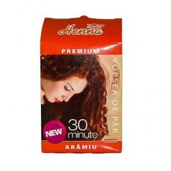 Vopsea de par cu henna, nuanta araniu, 30 minute - 60g - Henna Sonia - www.naturasanat.ro