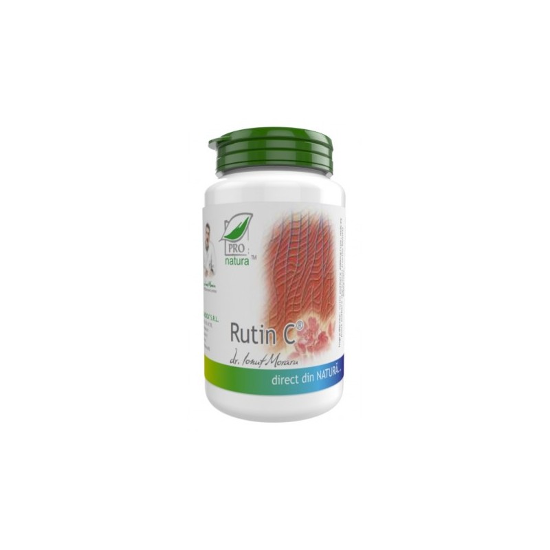 Rutin C, 60cps - Pro Natura - www.naturasanat.ro