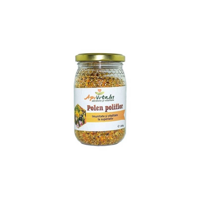Polen Poliflor Uscat, 230g - Apivitalis - www.naturasanat.ro