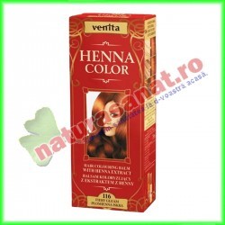 Henna Balsam Colorare Nr.116 Rosu Intens 75 ml - Henna Sonia - www.naturasanat.ro
