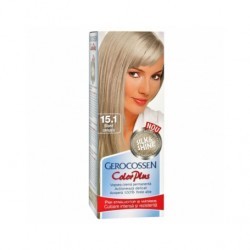 Vopsea de par, nuanta 15.1 blond cenusiu, Color Plus, 50g - Gerocossen - www.naturasanat.ro