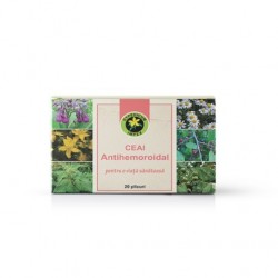 Ceai Antihemoroidal, 20dz - HYPERICUM - www.naturasanat.ro
