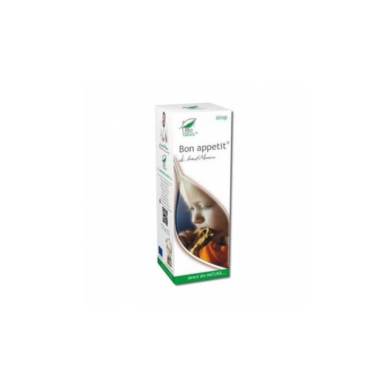 Bon Appetit Sirop, 100ml - MEDICA - www.naturasanat.ro