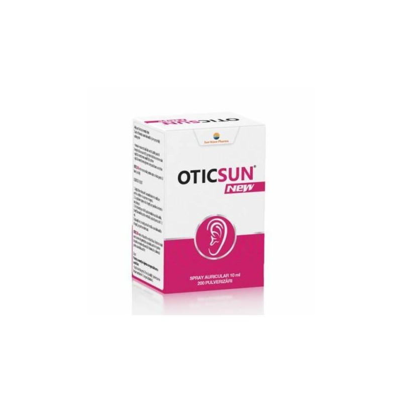Oticsun spray auricular, 10ml - Sun Wave Pharma - www.naturasanat.ro