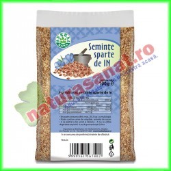 In Seminte Sparte 100 g - Herbalsana - Herbavit - www.naturasanat.ro