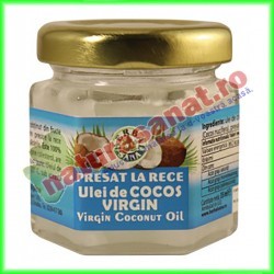 Cocos Ulei Virgin Presat la Rece 35 ml - Herbalsana - Herbavit - www.naturasanat.ro