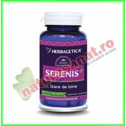 Serenis + 60 capsule - Herbagetica - www.naturasanat.ro