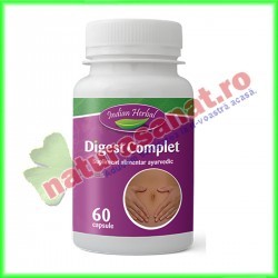 Digest Complet 60 tablete - Indian Herbal - www.naturasanat.ro