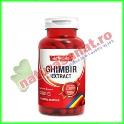 Ghimbir Extract 30 capsule - Ad Natura - Adserv - www.naturasanat.ro