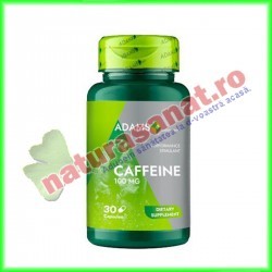 Caffeine (Cafeina) 100 mg 30 capsule - Adams Vision