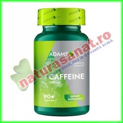 Caffeine (Cafeina) 100 mg 90 capsule - Adams Vision