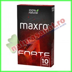 MaxRo Forte 10 capsule - Mad House - www.naturasanat.ro