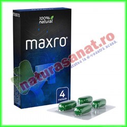 Maxro 4 capsule - Mad House - www.naturasanat.ro