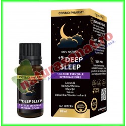 +5 Deep Sleep Complex Uleiuri Esentiale Integrale 10 ml - Cosmo Pharm - www.naturasanat.ro
