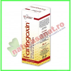 Faringoxin Spray cu Miere si Propolis 30 ml - Farmaclass