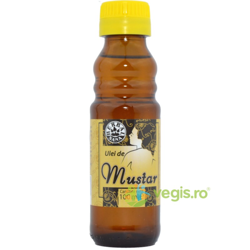 Ulei De Mustar 100 ml - Herbavit - www.naturasanat.ro