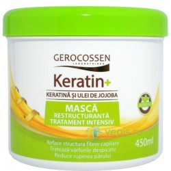 Keratin+ Masca Restructuranta Tratament Intensiv 450 ml - Gerocossen - www.naturasanat.ro