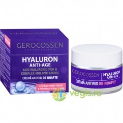 Crema Antirid de Noapte Hyaluron 50 ml - Gerocossen - www.naturasanat.ro