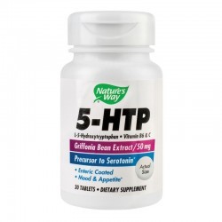 5-HTP Nature s Way, 30 tablete, Secom - www.naturasanat.ro
