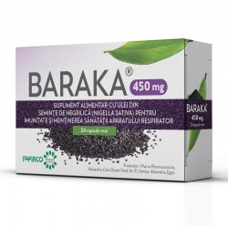 Baraka, 450 mg, 24 capsule moi, Pharco - www.naturasanat.ro
